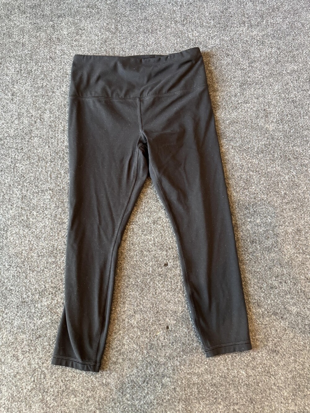 Athleta Ultra High Rise Elation 7/8 Tight Leggings Womens S Black Ankle Yoga Gym